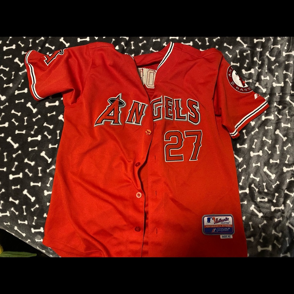 Angels Mike Trout jersey